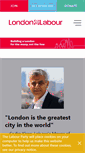 Mobile Screenshot of labourinlondon.org.uk